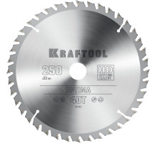 KRAFTOOL Optima, 250 х 30 мм, 40Т, пильный диск по дереву (36951-250-30)