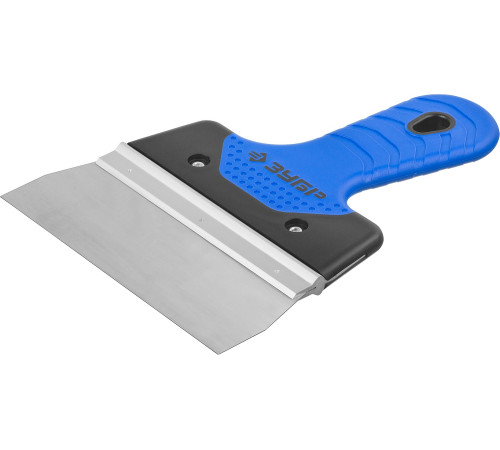 ЗУБР 150 мм, усиленная алюминиевая направляющая, двухкомпонентная ручка, нержавеющий, фасадный шпатель, Профессионал (10049-15) купить  в Сочи