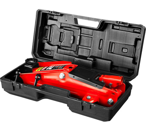 STAYER R-28 RED FORCE, в кейсе, 2 т, 130 - 350 мм, подкатной домкрат для легковых а/м, Professional (43153-2-K) купить в Сочи STAYER R-28 RED FORCE, в кейсе, 2 т, 130 - 350 мм, подкатной домкрат для легковых а/м, Professional (43153-2-K) купить в Сочи