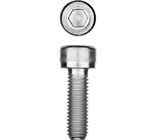 ЗУБР DIN 912, кл. пр. 8.8, М10 х 20 мм, цинк, 5 кг, винт с внутренним шестигранником, Профессионал (30318-10-020) купить  в Сочи