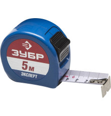ЗУБР Alu+, 5 м х 25 мм, ударопрочная рулетка, Профессионал (34058-05-25)