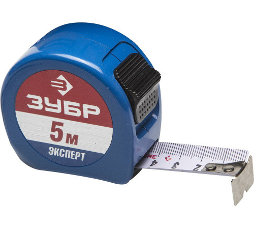 ЗУБР Alu+, 5 м х 25 мм, ударопрочная рулетка, Профессионал (34058-05-25) купить  в Сочи