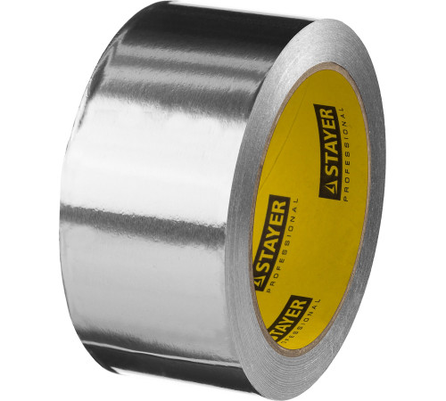 STAYER ProTape, 50 мм, 25 м, до 120 °С, самоклеящаяся алюминиевая лента, Professional (12268-50-25) купить в Сочи STAYER ProTape, 50 мм, 25 м, до 120 °С, самоклеящаяся алюминиевая лента, Professional (12268-50-25) купить в Сочи