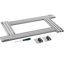 KRAFTOOL KRAFTFLEX MFS-400-700 мм, 4шт, Шаблон фрезерный в комплекте с 2 упорами (32808)
