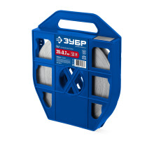 ЗУБР БДЛ 20 х 0.7 мм, 50 м, бандажная лента нержавеющая, AISI 304, Профессионал (310244)