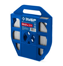 ЗУБР БДЛ 20 х 0.7 мм, 50 м, бандажная лента нержавеющая, AISI 304, Профессионал (310244)