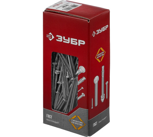 ЗУБР ГОСТ 4028-63, 80 x 3 мм, цинк, 1 кг, строительные гвозди (305031-30-080) купить  в Сочи