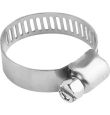 ЗУБР НХ-8П, 13 - 26 мм, просечная лента 8 мм, 5 шт, нержавеющий хомут, Профессионал (37811-13-26-5)