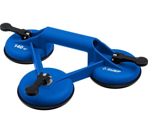 ЗУБР 140 кг, пластмассовый, тройной, стеклодомкрат на присоске, Профессионал (3372-3) купить  в Сочи