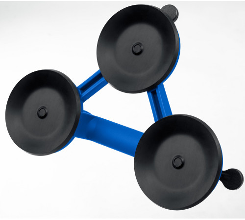 ЗУБР 140 кг, пластмассовый, тройной, стеклодомкрат на присоске, Профессионал (3372-3) купить  в Сочи