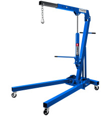 ЗУБР КГС-1, 1 т, 25 - 2060 мм, складной гидравлический кран, Профессионал (43011-1)