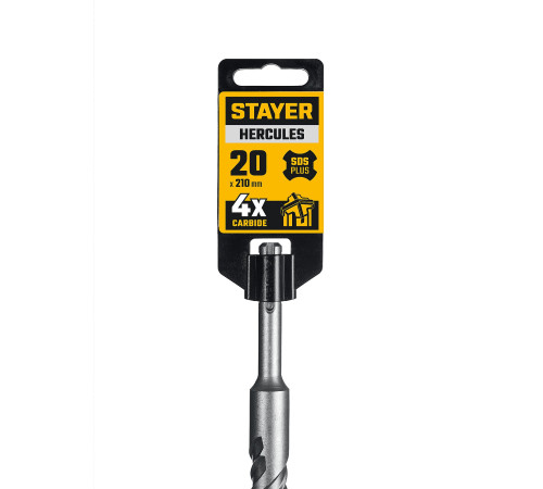 STAYER HERCULES-4Х 20x210 мм, SDS-plus бур (29290-210-20) купить в Сочи STAYER HERCULES-4Х 20x210 мм, SDS-plus бур (29290-210-20) купить в Сочи