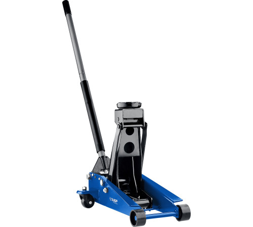 ЗУБР X80, 3 т, 130 - 465 мм, подкатной домкрат с быстрым подъемом для СТО, Профессионал (43050-3) купить  в Сочи