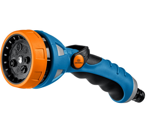 GRINDA XM-7, 7 режимов, металлический с TPR, поливочный пистолет, PROLine (429150) купить  в Сочи