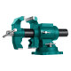 KRAFTOOL 3D Multi-Purpose, 125 мм, Чугунные слесарные тиски (32706-125) купить в Сочи
