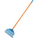 GRINDA PL-22 FIBER, 450 х 40 х 1460 мм, 22 зубца, ударопрочный пластик, фибергласовый черенок, грабли веерные пластиковые, PROLine (421818) купить в Сочи