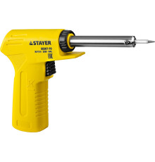 STAYER MAXTerm, 30 Вт + 70 Вт, 2 в 1, конус, электропаяльник с пистолетной рукояткой (55307-70)