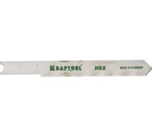 KRAFTOOL T218A, EU-хвост., по металлу HSS, фигурныйрез,шаг 1.2 мм, 50 мм, 2 шт, полотна для лобзика (159553-1.2)