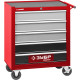 ЗУБР 688 х 458 х 812 мм, инструментальная тележка с 5 ящиками(38905-5) купить  в Сочи