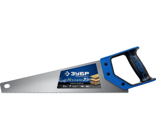ЗУБР Молния-7, 400 мм, универсальная ножовка, Профессионал (1537-40) купить  в Сочи