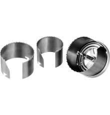 ЗУБР 3 шт, (60-67-74-83-95 x 32 мм), наборная кольцевая пила по дереву (29595-H3-42)