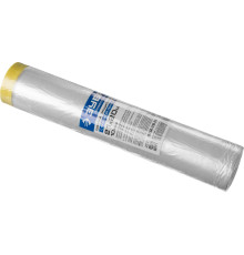 ЗУБР ПМ 2.1 х 20 м, 10 мкм ПВД, защитная пленка-маскер с клейкой лентой (12250-210-20)