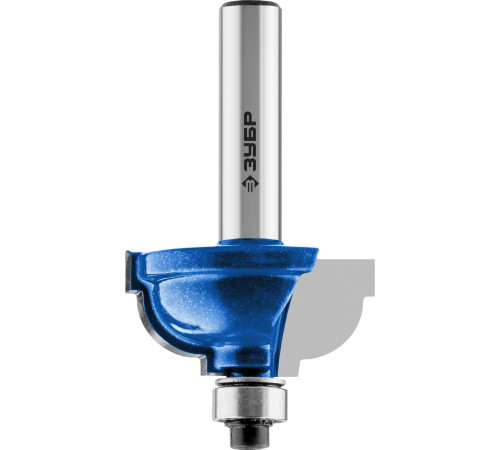 ЗУБР 31.8 x 17 мм, радиус 8 мм, фреза кромочная калевочная №7, Профессионал (28709-31.8) купить  в Сочи