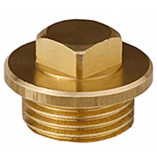 GENERAL FITTINGS 1/2″, с прижимной шайбой, никель, заглушка (51099-1/2)