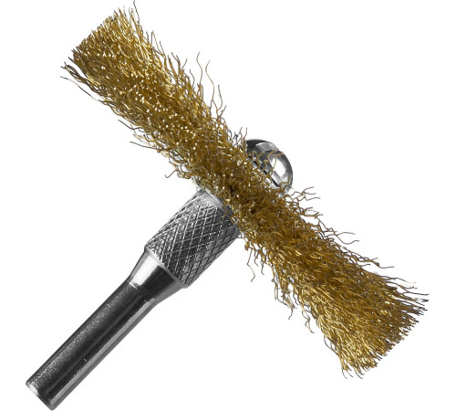 ЗУБР 5 шт, 25/40/55/63/78 мм, витая латунированная, стальная проволока, набор дисковых щеток-крацовок для дрели, Профессионал (3521-H5) купить  в Сочи