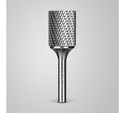 ЗУБР 20х25 мм, тип А (цилиндр с гладким торцом), хв-к 6 мм, твердосплавная борфреза, ПРОФЕССИОНАЛ (28800-20-25) купить  в Сочи