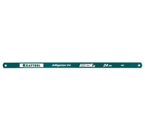 KRAFTOOL Alligator-24, 24 TPI, 300 мм, биметаллическое гибкое полотно по металлу (15942-24-S10) купить  в Сочи