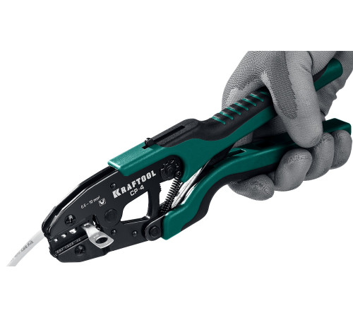 KRAFTOOL CP-4, 0.5 - 10 мм2, для медных наконечников и гильз, пресс-клещи (45461-4) купить в Сочи KRAFTOOL CP-4, 0.5 - 10 мм2, для медных наконечников и гильз, пресс-клещи (45461-4) купить в Сочи