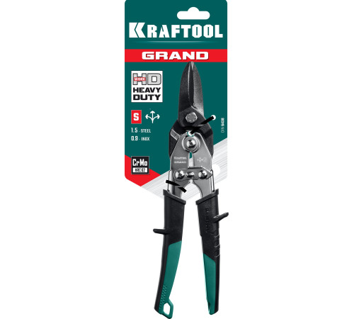 KRAFTOOL Grand, 270 мм, прямые ножницы по металлу (2324-S) купить  в Сочи