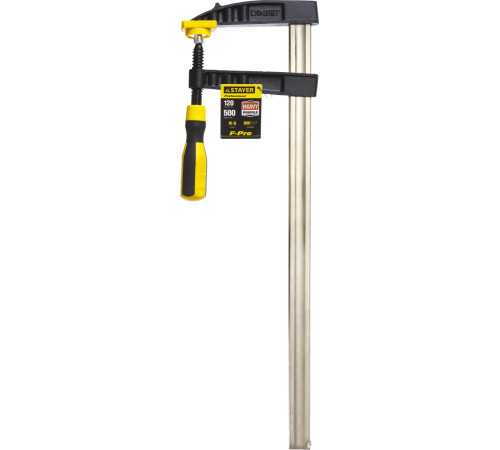 STAYER Hercules-F HF-50/12, 120 х 500 мм, усиленная струбцина F, Professional (32095-120-500) купить  в Сочи