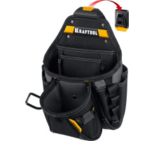 KRAFTOOL KP-27 поясная сумка с быстросъёмным креплением FastClip, 350 х 260 мм (38773)