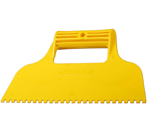 STAYER 230 мм, зубчатый 8 х 8 мм, пластмассовый, малярный шпатель (1022-8) купить  в Сочи