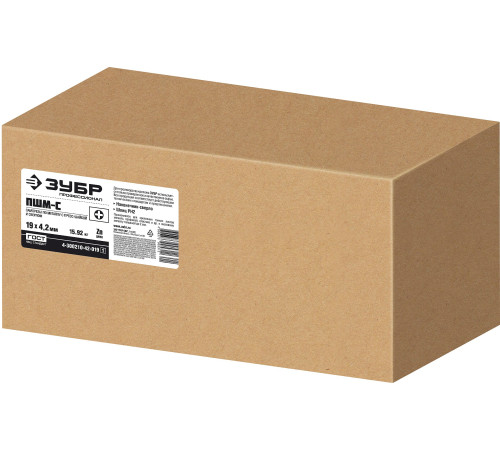 ЗУБР ПШМ-С 19 х 4.2 мм, Саморез с пресс-шайбой и сверлом, цинк, 15.92 кг (4-300210-42-019) купить  в Сочи