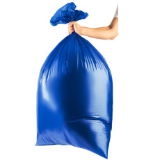 ЗУБР 240 л, 10 шт, синие, из первичного материала, особопрочные, строительные мусорные мешки, Профессионал (39159-240)