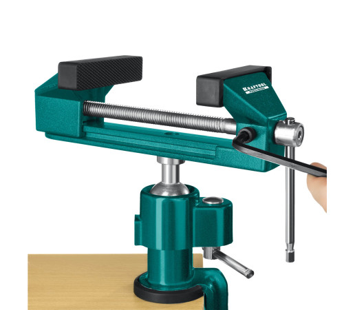 KRAFTOOL Precision, 75 мм, шарнирно-поворотные тиски (32711-75) купить  в Сочи KRAFTOOL Precision, 75 мм, шарнирно-поворотные тиски (32711-75) купить  в Сочи