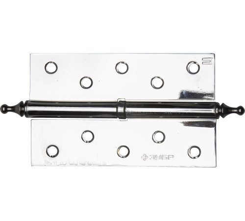 ЗУБР 125 х 75 х 2.5 мм, разъемная, правая, цвет хром (CP), 2 шт, карточная петля (37605-125-2R) купить  в Сочи