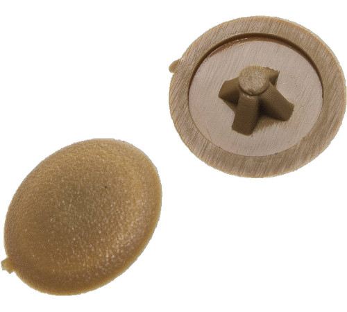 ЗУБР шлиц №2, цвет бук, 40 шт, декоративная заглушка под шуруп (4-308156-2) купить  в Сочи