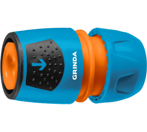 GRINDA TU, 1/2″ - 3/4″, пластиковый с TPR, универсальный, для шланга, быстросъемный соединитель, PROLine (8-426225) купить  в Сочи