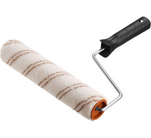 ЗУБР ОПТИМА-МИКРОТЕКС, 40 х 180 мм, бюгель 6 мм, ворс 7 мм, микрофибра, для средств защиты дерева, малярный валик (03545-18)