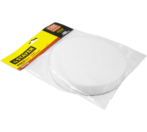 STAYER 180 мм, поролон, полировальная насадка (35920-180) купить  в Сочи