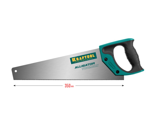 KRAFTOOL Alligator Toolbox 13, 350 мм, ножовка по дереву (15227-35) купить  в Сочи