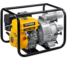 STEHER 1300 л/мин, мотопомпа бензиновая для грязной воды (WPD-1300)