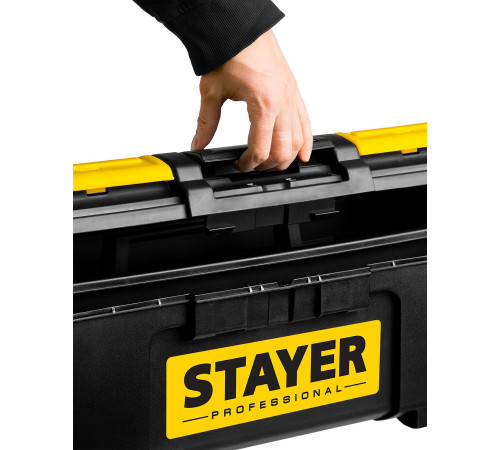 STAYER TOOLBOX-19, 480 х 270 х 240, пластиковый ящик для инструментов, Professional (38167-19) купить  в Сочи