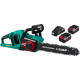 ЗУБР С1-18, 36 В, 35 см шина, 2х18 В АКБ (4 А·ч), бесщеточная цепная пила (ПЦЛ-3635-42) купить  в Сочи