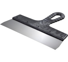 СИБИН 250 мм, пластиковая ручка, нержавеющий фасадный шпатель (10079-250)