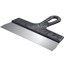 СИБИН 250 мм, пластиковая ручка, нержавеющий фасадный шпатель (10079-250)